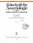 Research paper thumbnail of Fatma Yildiz and Tohru Gomi. Die Puzriš-Dagan-Texte der Istanbuler Archäologischen Museen, II: Nr. 726-1379