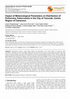 Research paper thumbnail of Pulmonary Paragonimiasis and Aspergillosis in Patients Suspected of Tuberculosis in Yaounde, Cameroon