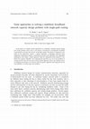 Research paper thumbnail of Some approaches to solving a multihour broadband network capacity design problem with single-path routing