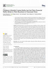 Research paper thumbnail of Children’s Effortful Control Skills, but Not Their Prosocial Skills, Relate to Their Reactions to Classroom Noise