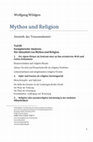 Research paper thumbnail of Mythos und Religion, Teil III Exemplarische Analysen