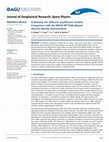 Research paper thumbnail of Evaluating the diffusive equilibrium models: Comparison with the IMAGE RPI field-aligned electron density measurements