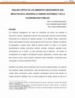 Research paper thumbnail of Análisis Crítico De Los Ambientes Obesogénicos Que Impactan en El Desarrollo Humano Sostenible y en La Vulnerabilidad Familiar