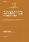 Research paper thumbnail of De belangrijkste logistieke skills in een veranderende warehousecontext