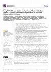 Research paper thumbnail of Long COVID: Association of Functional Autoantibodies against G-Protein-Coupled Receptors with an Impaired Retinal Microcirculation