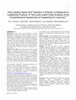 Research paper thumbnail of How Leaders Agree with Teachers in Schools on Measures of Leadership Practice: A Two-Level Latent Class Analysis of the Comprehensive Assessment of Leadership for Learning