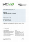 Research paper thumbnail of The Times They Are A-Changin’ - Organizational Change and Immigrant Employment Opportunities in Scandinavia