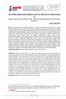 Research paper thumbnail of KÜLTÜREL KİMLİK BAĞLAMINDA "KAPI"DA SÜRYANİ VE TÜRK OLMAK ◆ BEING SYRIAC AND TURK AT THE "KAPI" IN THE CONTEXT OF CULTURAL IDENTITY Seher ŞEYLAN