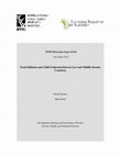 Research paper thumbnail of Food inflation and child undernutrition in low and middle income countries