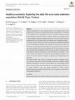 Research paper thumbnail of Auditory exostosis: Exploring the daily life at an early sedentary population (Körtik Tepe, Turkey)