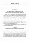 Research paper thumbnail of THE GREAT FIRE OF SMYRNA: THE END OF THE OTTOMAN GENOCIDE AGAINST CHRISTIANS