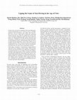 Research paper thumbnail of Upping the Game of Taxi Driving in the Age of Uber