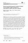 Research paper thumbnail of Physical and chemical properties of gamma-irradiated styrene–butadiene rubber/vermiculite clay nanocomposites modified using maleic anhydride