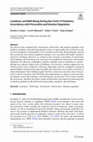 Research paper thumbnail of Loneliness and Well-Being During the Covid-19 Pandemic: Associations with Personality and Emotion Regulation