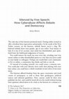 Research paper thumbnail of Silenced by Free Speech: How Cyberabuse Affects Debate and Democracy