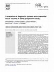 Research paper thumbnail of Correlation of diagnostic systems with adenoidal tissue volume: A blind prospective study