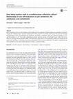 Research paper thumbnail of Does being positive work in a mediterranean collectivist culture? Relationship of core self-evaluations to job satisfaction, life satisfaction, and commitment