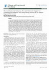 Research paper thumbnail of The Contribution of Instructor, Peer and University Support for Promoting Psychological Well-Being among Students in the Amhara Regional Universities