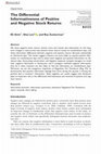 Research paper thumbnail of The Differential Informativeness of Positive and Negative Stock Returns