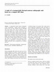 Research paper thumbnail of A study of a transportable thermal neutron radiography unit based on a compact RFI linac