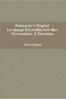 Research paper thumbnail of Research in English language Education in Indian Universities: A Directory