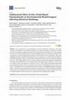 Research paper thumbnail of Antibacterial Effect of Zinc Oxide-Based Nanomaterials on Environmental Biodeteriogens Affecting Historical Buildings