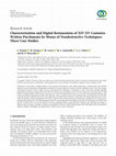 Research paper thumbnail of Characterization and Digital Restauration of XIV-XV Centuries Written Parchments by Means of Nondestructive Techniques: Three Case Studies