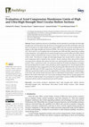 Research paper thumbnail of Evaluation of Axial Compression Slenderness Limits of High and Very-High Strength Steel Circular Hollow Sections