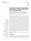 Research paper thumbnail of Small-Scale Coastal Fishing Shapes the Structure of Shallow Rocky Reef Fish in the Aegean Sea