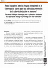 Research paper thumbnail of Educational challenges of emerging risks in cyberspace: foundations of an appropriate strategy for preventing online child victimisation