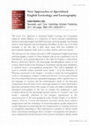 Research paper thumbnail of Review of "New Approaches to Specialized English Lexicology and Lexicography