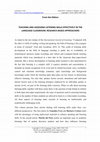 Research paper thumbnail of Teaching and assessing listening skills effectively in the language classroom: research-based approachers. From the Editors