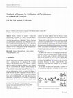 Research paper thumbnail of Synthesis of Ionones by Cyclization of Pseudoionone on Solid Acid Catalysts