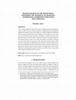 Research paper thumbnail of Human security in the Niger Delta: exploring the interplay of resource governance, community structure and conflicts