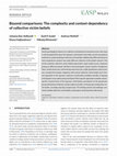 Research paper thumbnail of Beyond comparisons: The complexity and context-dependency of collective victim beliefs