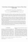 Research paper thumbnail of Contrasting metamorphism across cauvery shear zone, south India