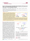 Research paper thumbnail of Novel 4-Aminoquinoline-Pyrimidine Based Hybrids with Improved in Vitro and in Vivo Antimalarial Activity