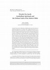 Research paper thumbnail of "Wrestle On, Jacob: Antebellum Spirituals and the Defiant Faith of the Hebrew Bible.” Journal of Biblical Literature 140 (2021): 291–307