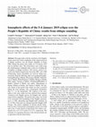 Research paper thumbnail of Ionospheric effects of the 5–6 January 2019 eclipse over the People's Republic of China: results from oblique sounding