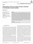 Research paper thumbnail of Paleomedicine and the use of plant secondary compounds in the Paleolithic and Early Neolithic