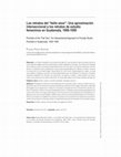 Research paper thumbnail of Los retratos del "bello sexo": Una aproximación interseccional a los retratos de estudio femeninos en Guatemala, 1900-1950