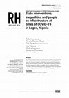 Research paper thumbnail of State interventions, inequalities and people as infrastructure at times of COVID-19 in Lagos, Nigeria