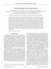 Research paper thumbnail of Microscopic description of surface superconductivity