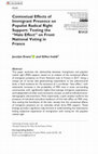 Research paper thumbnail of Contextual Effects of Immigrant Presence on Populist Radical Right Support: Testing the “Halo Effect” on Front National Voting in France