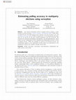 Research paper thumbnail of Estimating Polling Accuracy in Multiparty Elections Using Surveybias