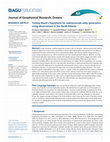 Research paper thumbnail of Testing Munk's hypothesis for submesoscale eddy generation using observations in the North Atlantic