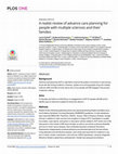 Research paper thumbnail of A realist review of advance care planning for people with multiple sclerosis and their families