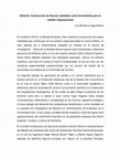 Research paper thumbnail of Construcción de Nuevas realidades como herramientas para el Cambio Organizacional