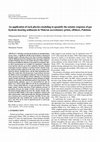 Research paper thumbnail of An application of rock physics modeling to quantify the seismic response of gas hydrate-bearing sediments in Makran accretionary prism, offshore, Pakistan