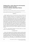 Research paper thumbnail of Modulus defect, velocity dispersion and attenuation in partially-saturated reservoirs of Jurassic sandstone, Indus Basin, Pakistan